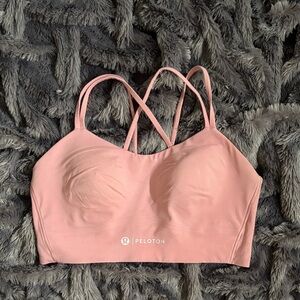 Lululemon Like a Cloud Longline Bra (Peloton) – Pink (Size 12)